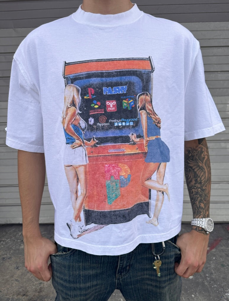 Arcade Boxy Cropped Tee