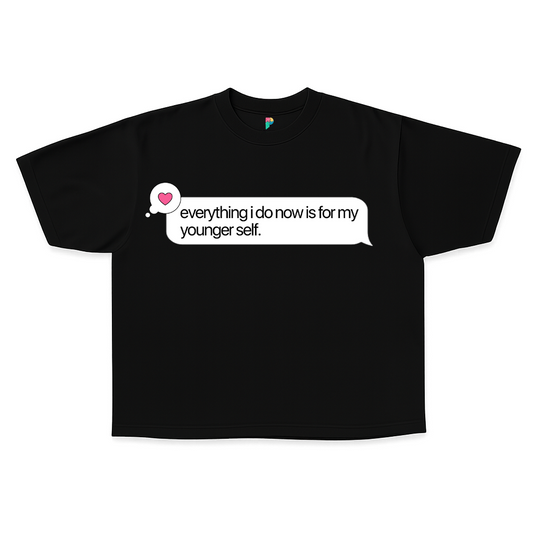iMessage Boxy Cropped Tee