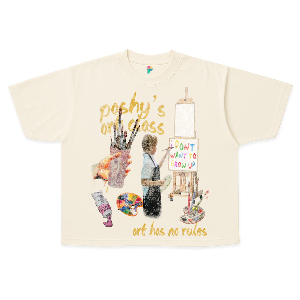 Pashy's Art Class Boxy Tee