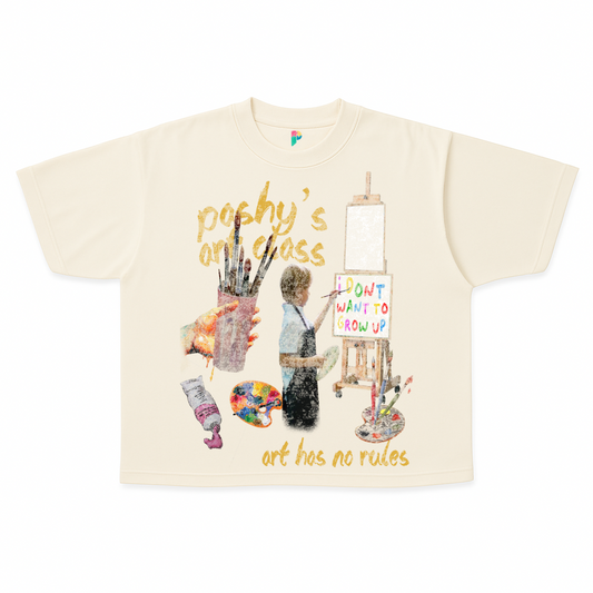 Pashy's Art Class Boxy Tee